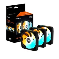 GIGABYTE ventilátor EZ CHAIN RVS FAN 3-PACK, 3x120mm, černá