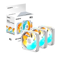 GIGABYTE ventilátor EZ CHAIN RVS FAN 3-PACK, 3x120mm, bílá