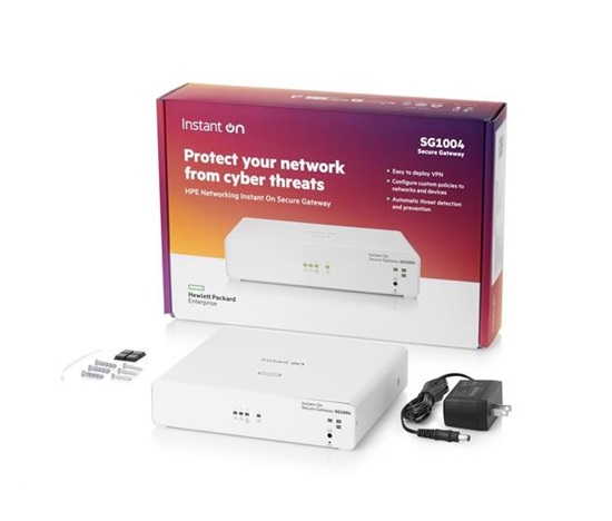 HPE Networking Instant On Secure Gateway 4-port Gigabit SG1004