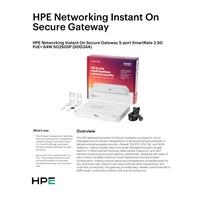 HPE Networking Instant On Secure Gateway 5-port SmartRate 2.5G PoE+ 64W SG2505P