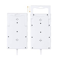 Solight přepěťová ochrana, 8z, USB A+C, 2m, bílá