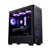 ADATA XPG case VALOR AIR PRO, ATX, Průhledná bočnice, 4x 120mm ARGB Fan, Černá