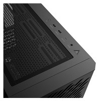 ADATA XPG case VALOR AIR PRO, ATX, Průhledná bočnice, 4x 120mm ARGB Fan, Černá