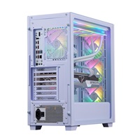 ADATA XPG case VALOR AIR PRO, ATX, Průhledná bočnice, 4x 120mm ARGB Fan, Bílá