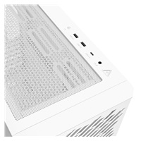 ADATA XPG case VALOR AIR PRO, ATX, Průhledná bočnice, 4x 120mm ARGB Fan, Bílá