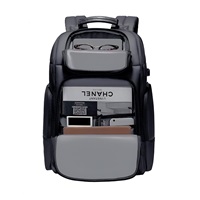 MYBALO Atlas prostorný batoh na notebook, černá