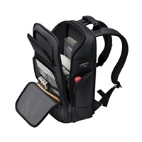 MYBALO Atlas prostorný batoh na notebook, černá