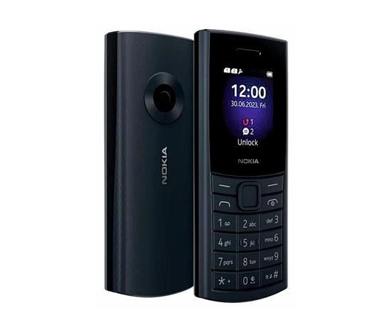 Nokia 110 Dual SIM, 4G, černo-modrá (2023), (CZ, SK, HU) HPT