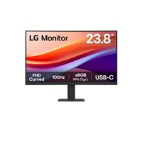 LG MT VA LCD LED 23,8" 24U421A - VA panel, 1920x1080, zakřivený, 100hz, USB-C, HDMI