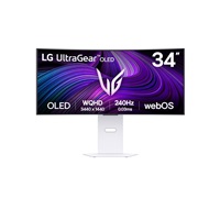 LG MT OLED 34" 34GX90SA-W OLED panel, Smart, 3440x1440, 240Hz, 2xHDMI, DP, USB 3.0, nast výška, G-sync