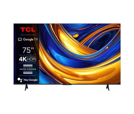 BAZAR - TCL P655 75" TV, 4K Ultra HD, LED, Google TV, HDR, Bluetooth, WiFi, Dolby Audio, Chromecast - poškozený obal
