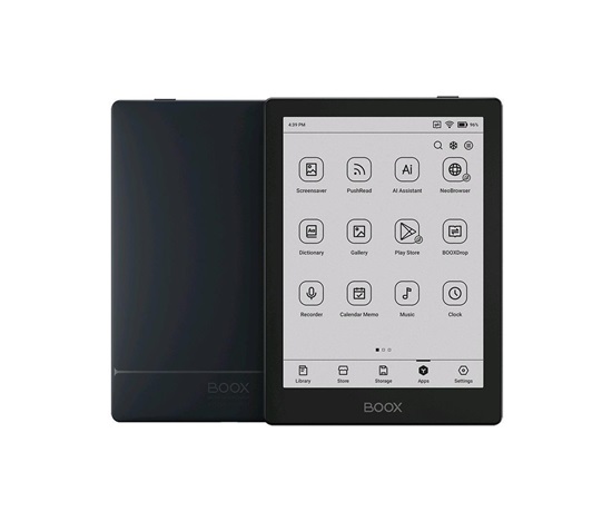 E-book ONYX BOOX GO 6, 6" Carta 1300, 32GB, Bluetooth, Android 11, E-ink displej