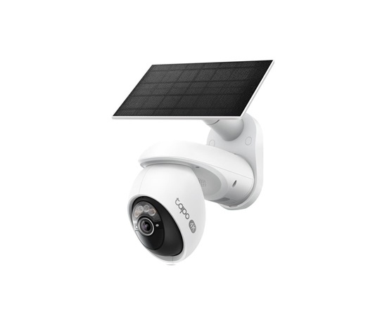 TP-Link Tapo C660 KIT venkovní kamera, solární panel (8MP, 4K, 2160p, IR 12m, WiFi, micro SD card, IP65)