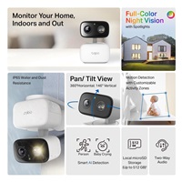 TP-Link Tapo C206 venkovní/outdoor kamera (2MP, 1080p, IR 12m, WiFi, micro SD card)