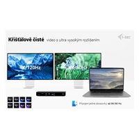 i-tec Thunderbolt4 3x Display Docking Station, Power Delivery 96W
