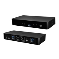 i-tec Universal Intelligent Dual Display Docking Station, Power Delivery 100W