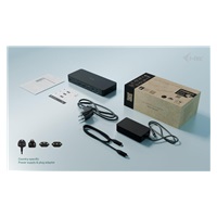 i-tec USB-C Intelligent Triple Display Docking Station, Power Delivery 100W