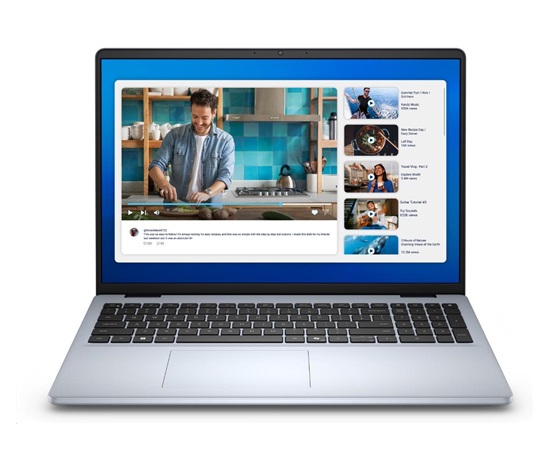 DELL NTB 16 DC16250/C5-120U/16GB/512GB SSD/16" FHD+ /Integrated/FgrPr/3 Cell/65W/WLAN/Backlit Kb/W11 Pro/3Y PS NBD