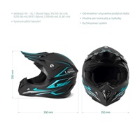 LAMAX CROSS HELMET XS