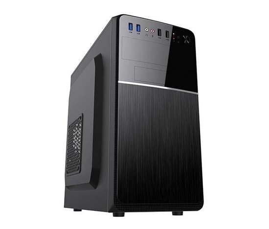 BAZAR - VeinX case Chant CH25M Micro Tower, bez zdroje, 2x USB3.0, 2x USB2.0, černá - Po opravě
