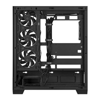 BAZAR - ASUS case A31 PLUS TG ARGB, Mid Tower, Průhledná bočnice, 4x120mm ARGB Fan, ARGB Hub, černá - Poškozený obal (Ko