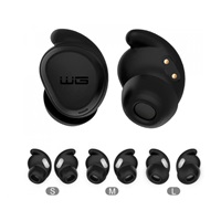 WG - Bluetooth sluchátka WG AirFlex 4, Sleeping Buds, ANC, černá