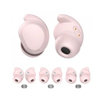 WG - Bluetooth sluchátka WG AirFlex 4, Sleeping Buds, ANC, růžová