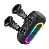 WG - Bluetooth Speaker WG AirFlex PureBeats, 40W, TWS, LED, černá