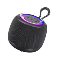 WG - Bluetooth Speaker WG AuraBeats, 5W, TWS, LED, černá