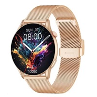 WG - Chytré hodinky WG AirFlex 2 Elegance, dámské, 2x řemínek, zlatá