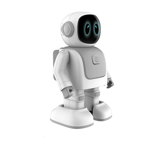 WG - Speaker Robot, bluetooth, APP, tančící, bílá
