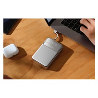 EcoFlow RAPID Magnetic Power Bank (10000mAh) - stříbrná