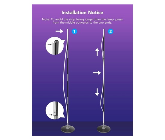 Govee RGBW Floor Lamp Lite stojaci´ lampa Matter