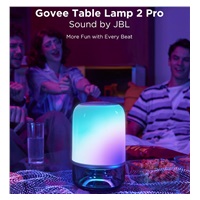 Govee Table Lamp 2 RGBW Akumulátorová lampa s reproduktorem - zvuk od JBL
