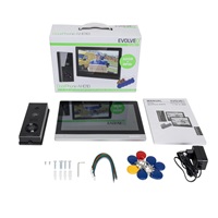 EVOLVEO DoorPhone AHD10, Sada domácího WiFi videotelefonu s ovládáním dveří a RFID, černo stříbrný 10" monitor, 32GB