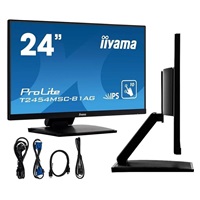 Iiyama ProLite T2454MSC-B2AG, Projected Capacitive, 10 TP, Full HD, USB, kit (USB), black