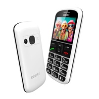 EVOLVEO EasyPhone XS, mobilní telefon pro seniory, bílá