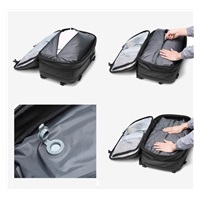 MYBALO Vacuo AIR kompresní cestovní batoh - Černá