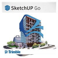 SketchUp Go, 1 uživatel, pronájem na 1 rok