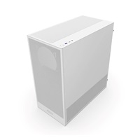 NZXT skříň H5 Flow edition / 2x120 mm fan / USB 3.0 / USB-C 3.1 / průhledná bočnice / mesh panel / bílá