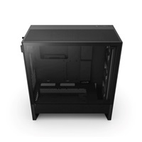 NZXT skříň H5 Flow RGB edition / 1x360 mm RGB core fan / 1x120mm / USB 3.0 / USB-C 3.1 / průhledná bočnice / mesh /černá