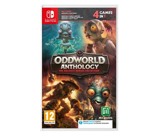 NSW hra Oddworld Anthology: The Unlikely Heroes Collection