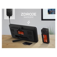 Orava meteorologická stanice s bezdrátovým senzorem