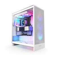 NZXT vodní chladič Kraken 280 ELITE RGB / 2x140mm RGB fan / 4-pin PWM / LCD disp. / 6 let / bílá