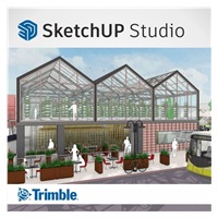 SketchUp Studio, 1 uživatel, obnova pronájmu na 1 rok