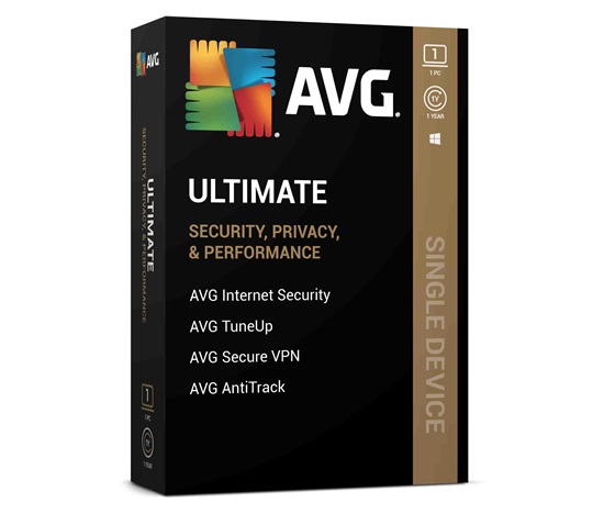 _Nová AVG Ultimate pro Windows 1 zařízení na 36 měsíců