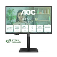 AOC MT 23,8" 24P4U - 1920x1080,IPS,120Hz,1xVGA,1xHDMI,1xDP,USBhub,Repro,Pivot