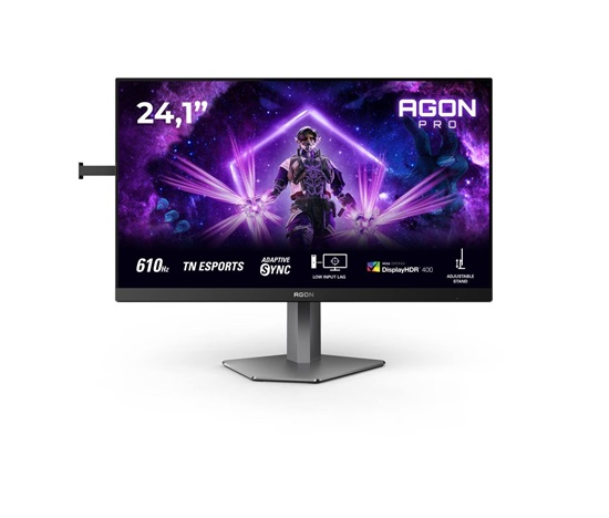 AOC MT 24,1" AG246FK6 - 1920x1080,TN eSports,600Hz (OC 610Hz),2xHDMI,1xDP,USBhub,Pivot