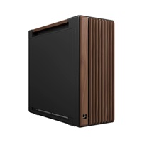 ASUS case PROART PA602 WALNUT WOOD MODERN METAL, Mid Tower, černá