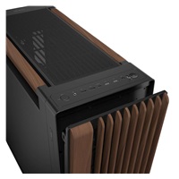 ASUS case PROART PA602 WALNUT WOOD MODERN METAL, Mid Tower, černá